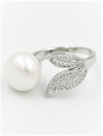 Flower pearl  Ring