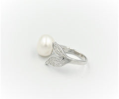 Flower pearl  Ring