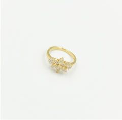 Gold Plated Star Flower Necklace