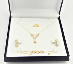 Gold Plated Star Flower Necklace