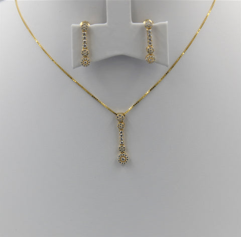 Silver necklace sets